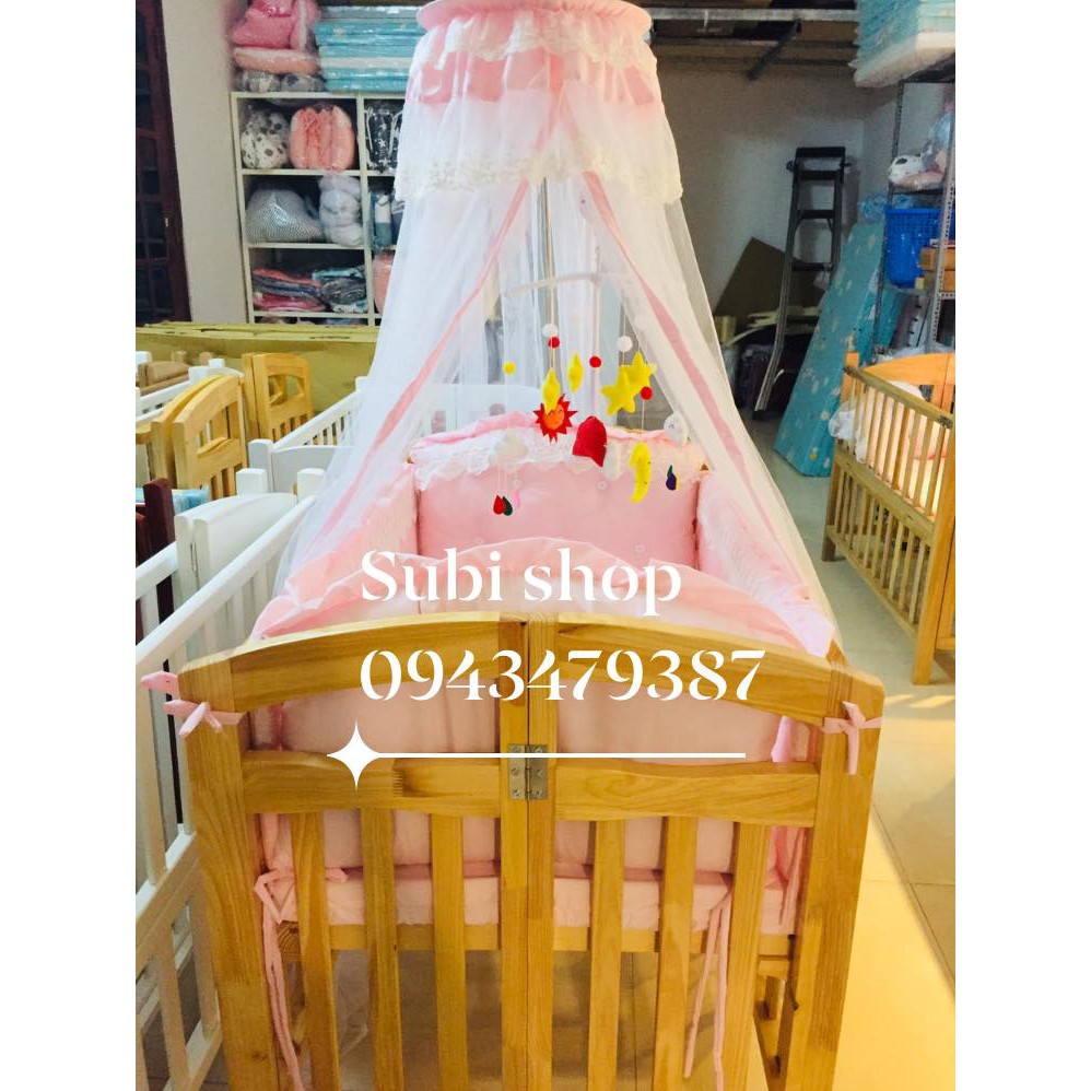 Combo quây ga+ màn + gối khách đặt