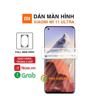 Dán màn hình Mi 11 Ultra full màn dẻo trong suốt PPF tự phục hồi vết xước - Dán màn hình Xiaomi Mi 11 Ultra
