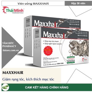 Maxxhair viên uống mọc tóc nhanh, giảm rụng tóc