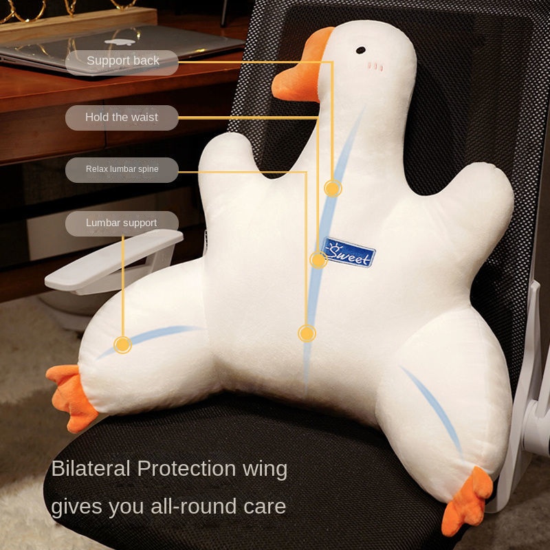 Gối Tựa Lưng Lót Ghế Ngồi Văn Phòng/Xe Hơi Tiện Dụng