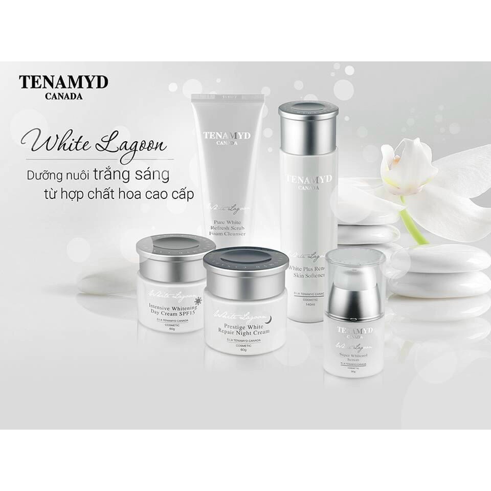 Nước dưỡng trắng mịn da TENAMYD  White Plus Renew Skin Softener 140ml