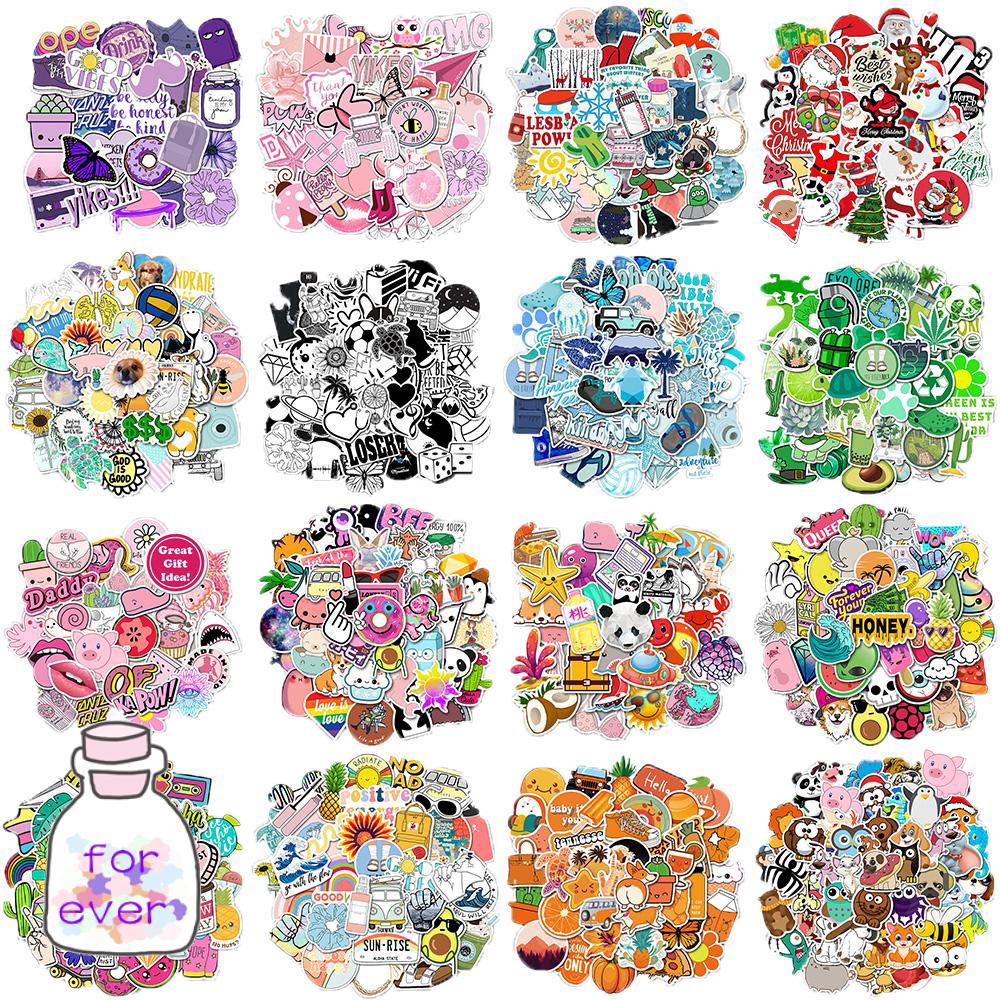 Set 50 Miếng Dán Trang Trí Tủ Lạnh Chống Nước