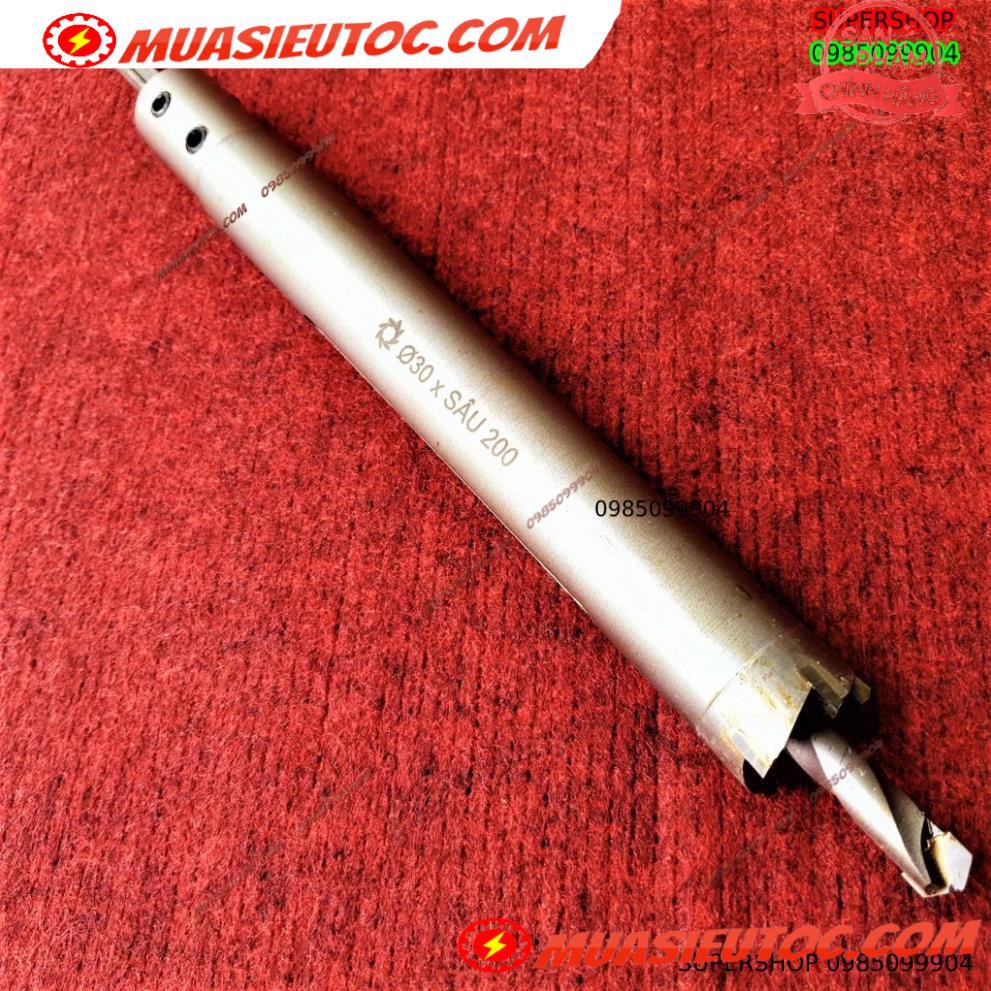 Mũi khoan rút lõi khoét tường gạch sâu Phi 30 x 200 mm không khoan bê tông, không khoan chế búa