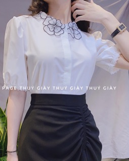 Sơ mi cổ bèo