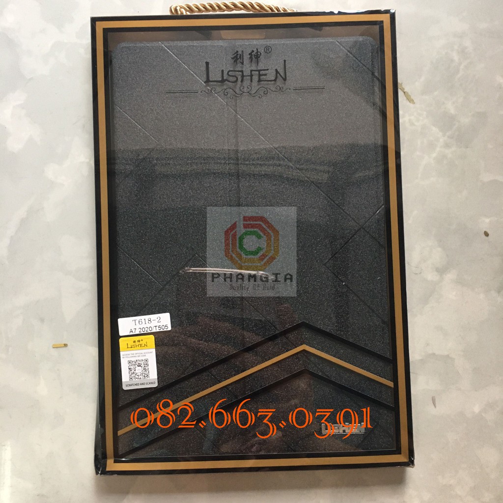 Bao da Samsung Tab A7 2020 / Tab T505 (màn 10.4 inch) chất da tốt, chống gập xem phim