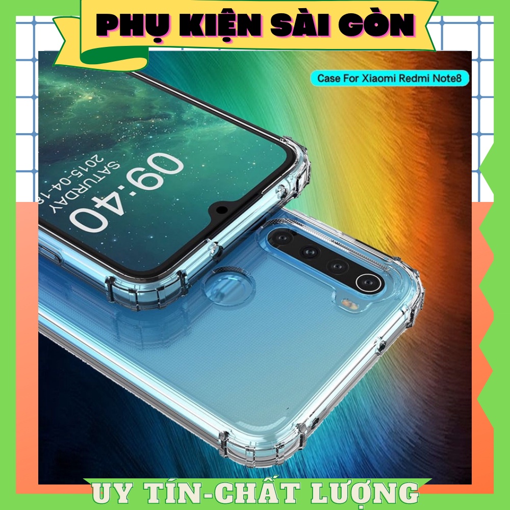 Ốp Lưng Dẻo Trong Chống Sốc Xiaomi Redmi Note 9 - 9 Pro - 9s - 8 - 8 Pro - 7, 9A, 9C, 8A, K20, K30, Mi 9T, Poco X2