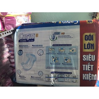 Tã dán Caryn siêu thấm M-L 40 (gói 40 miếng)
