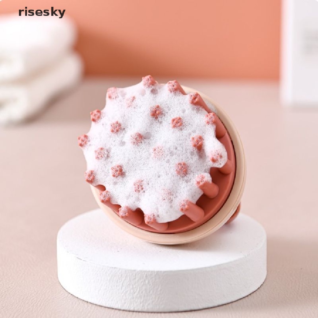 1 Lược Silicone Mát Xa Da Đầu Chống Ngứa Khi Tắm ♨Trên đó