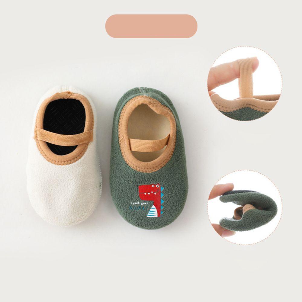 Vớ Cotton Chống Trượt Thoáng Khí Giữ Ấm In Họa Tiết Hoạt Hình Cho Bé Trai Và Gái