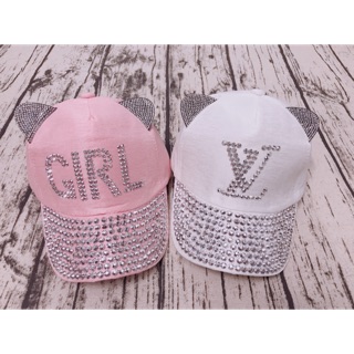Nón kết đính đá bé gái thời trang siêu xịn đẹp (giao chữ ngẫu nhiên)