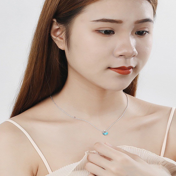 Dây chuyền thời trang Hàn nhỏ xinh, bạc ý S925 giá rẻ - DC89