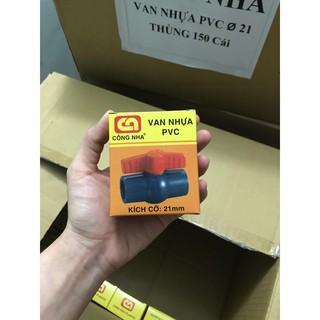 Van nhựa PVC Ø21 - CÔNG NHA