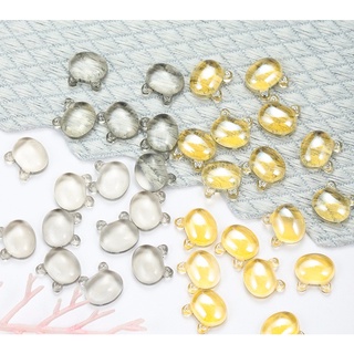 Charm Mặt Gấu Thủy Tinh Trang Trí Móng