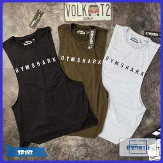 Áo tanktop tập gym nam SP182, Áo ba lỗ gym thun lưới co dãn 4 chiều - Gym Trex