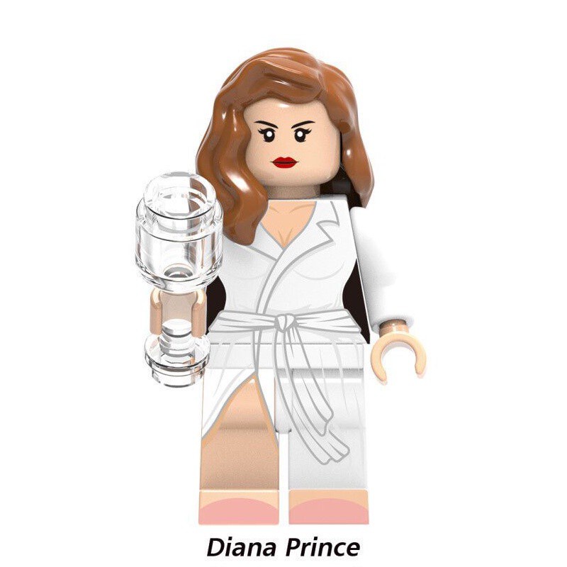 Mô Hình Đồ Chơi Nhân Vật Siêu Anh Hùng Diana Prince Barbara Minerva Steve Trevor Cheetah