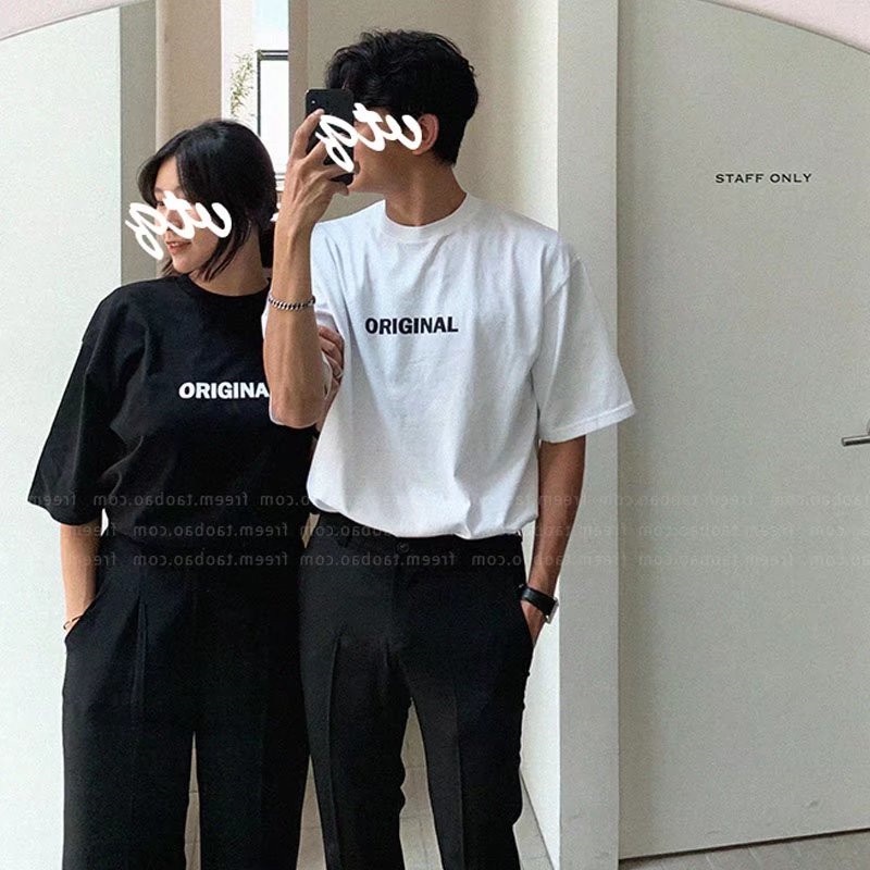 Áo Thun Tay Ngắn Dáng Rộng In Chữ Thoải Mái Thời Trang Mùa Hè Cho Nam Và Nữ