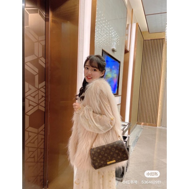 Túi đeo chéo nữ LV FAVORITE sz25cm 3 màu( ô nâu, hoa nâu, ô trắng) chuẩn đẹp full 2 box