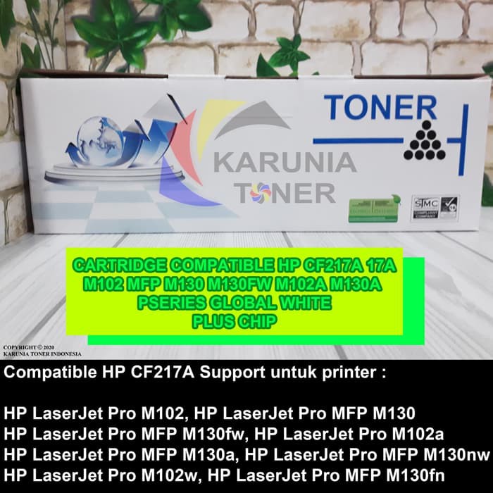 Hộp Mực In 17a Cf217a Hp Laserjet Pro M102a M130a P-series