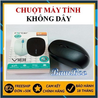 Chuột Máy Tính Không Dây Forter V181 - Chuột Không Dây Forter V181 Cực Nhạy Bh 12 Tháng