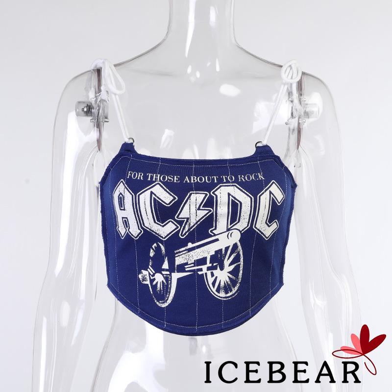 Áo Croptop In Chữ Thời Trang Cho Nữ