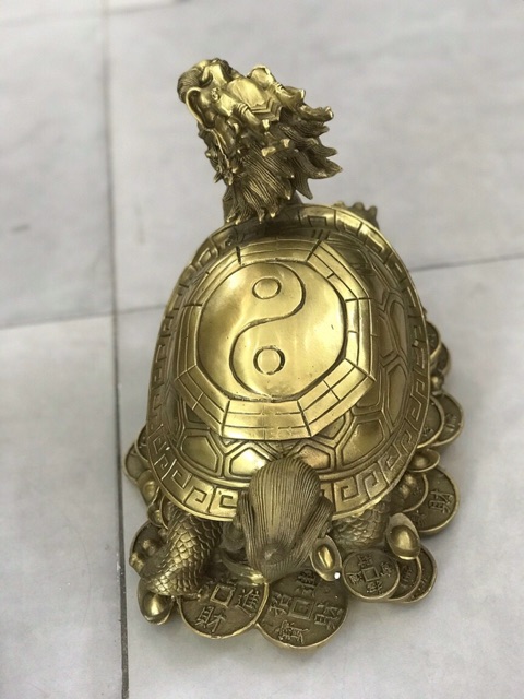 Long Quy bát quái hàng đẹp cao 24cm nặng 4,4kg