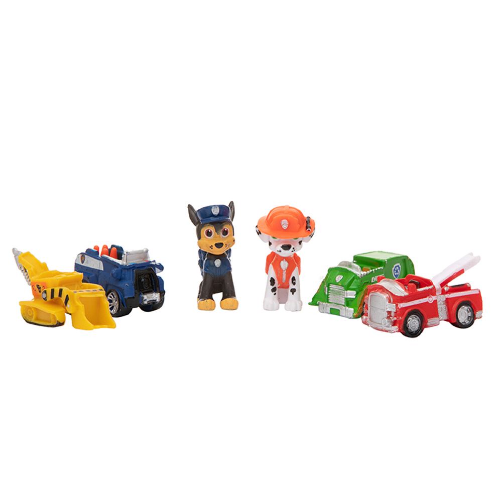 Set 2-12 mô hình nhân vật chú chó cứu hộ bằng PVC dễ thương dùng trang trí bánh kem