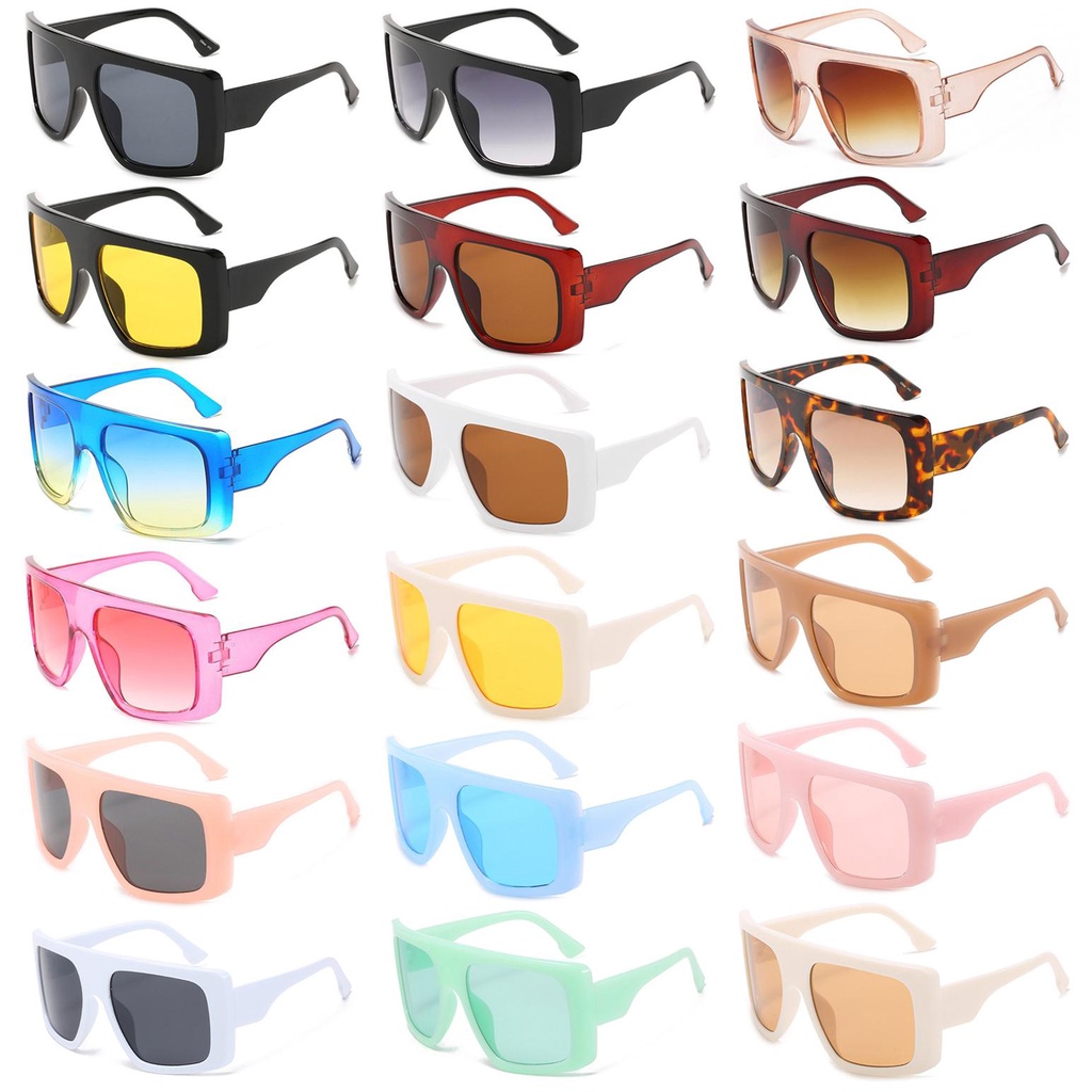 ESPO One Kính Mát Oversize Chống Tia UV400 Phong Cách Vintage