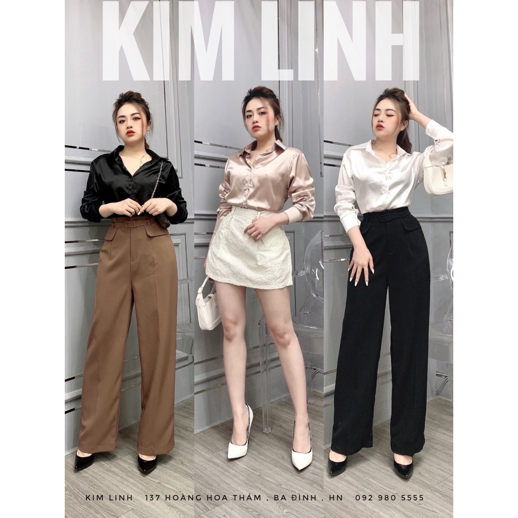 Áo Sơ Mi Lụa Cao Cấp Full Size - Kim Linh Shop