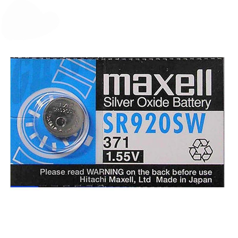 Vỉ  5 viên Pin nhật Maxell SR920SW pin đồng hồ sr920 371