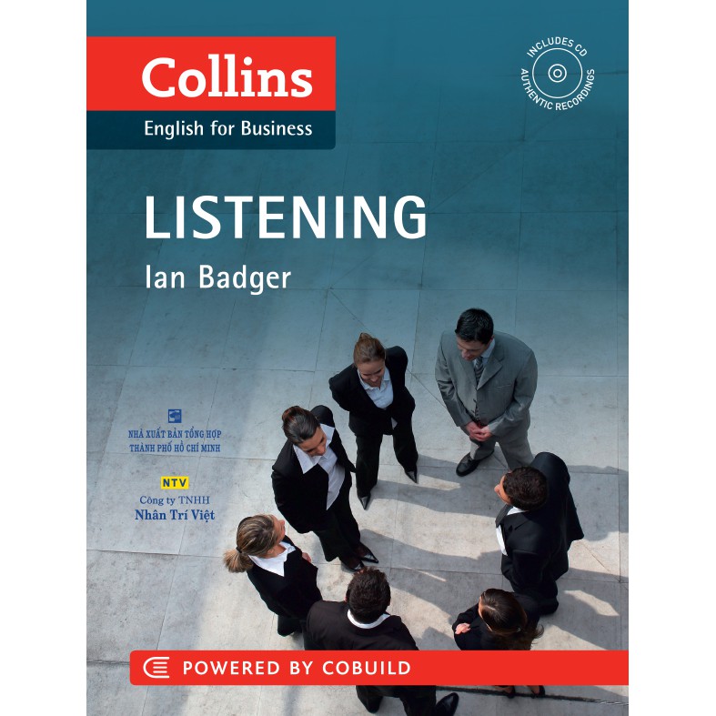 Sách - Collins English for Business Listening (kèm CD)