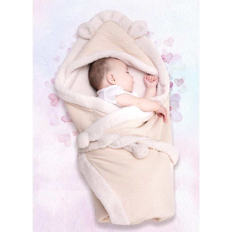 Chăn ủ giữ ấm mùa đông cho bé