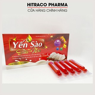 Siro Yến Sào Sữa Non giúp ăn ngủ ngon, tiếu hóa tốt, tăng đề kháng cho trẻ từ 6 tháng tuổi Hộp 20 ống [Yến Sào Sữa Non]
