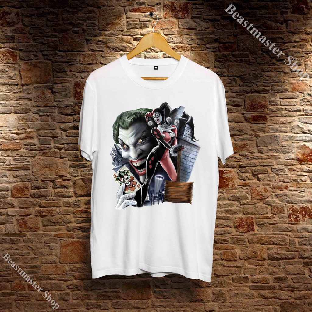 💕Áo Thun Harley Quinn - Harley Quinn T-Shirt - DC Comics T-Shirt phong cách - HLQ-010