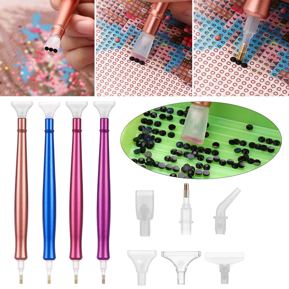 Bút Làm Tranh Đính Đá 5D Bằng Hợp Kim DIY