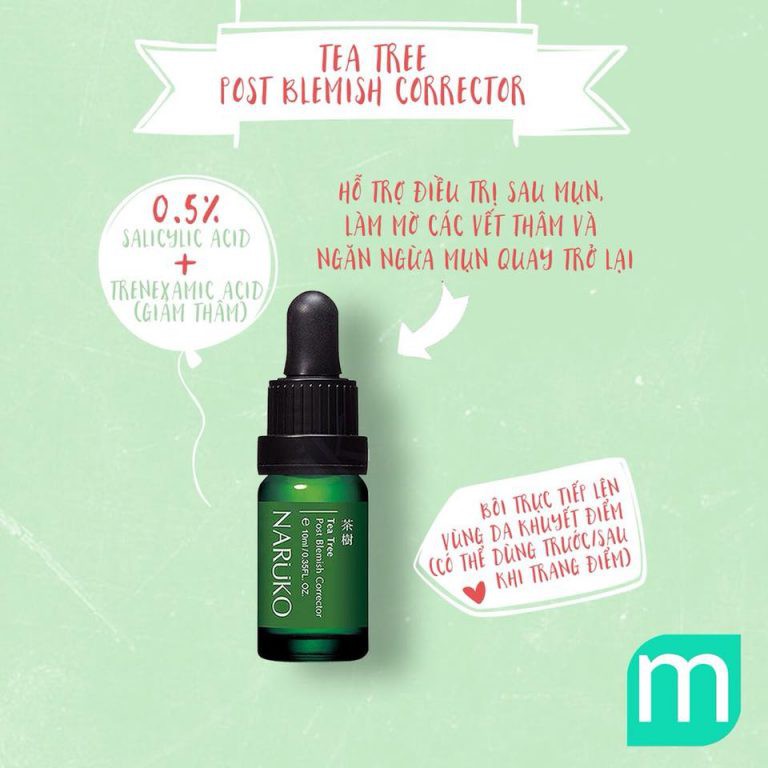 Chấm mụn Naruko Tea Tree Corrector