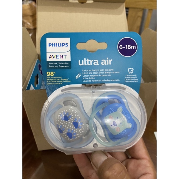 Ty ngậm Ultra air 6-18m Animals Premium