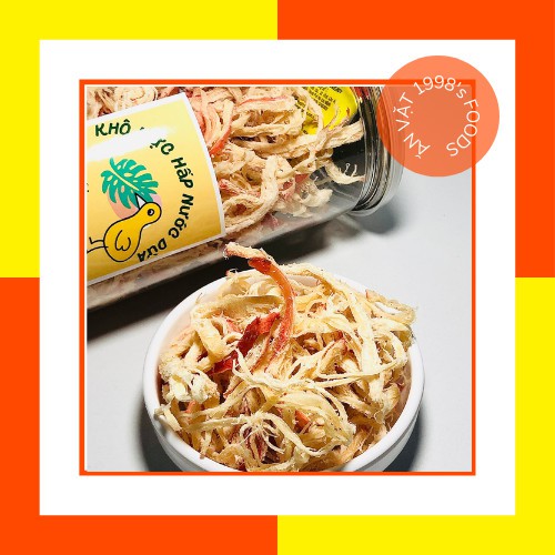 Khô Mực Hấp Nước Dừa 300g_Kết Nối Yêu Thương_1998s Foods
