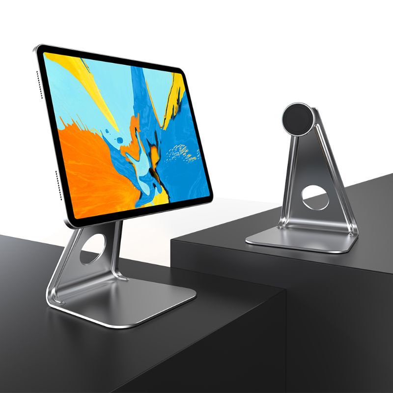 Giá Đỡ Máy Tính Bảng Hình Chữ L Xoay 360 Độ Tiện Dụng° Vòng Xoay Được