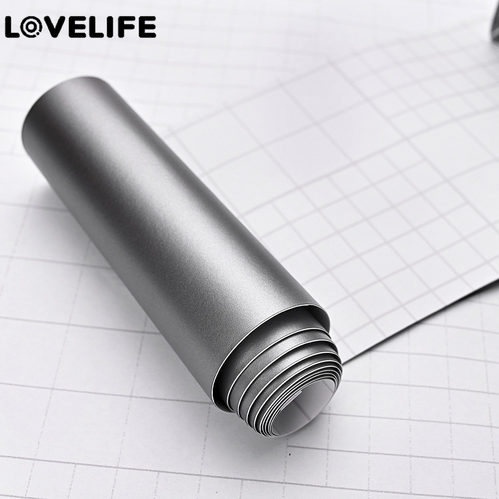 Cuộn Giấy Dán Decal Vinyl Màu Nhám Cho Xe Hơi 10x100cm 30x100cm