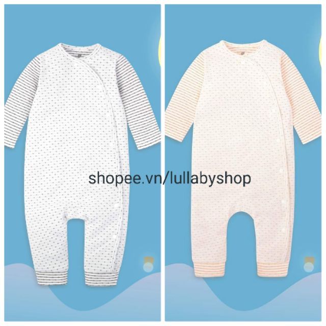 Body cài lệch Lullaby cotton 2 lớp siêu mềm mịn