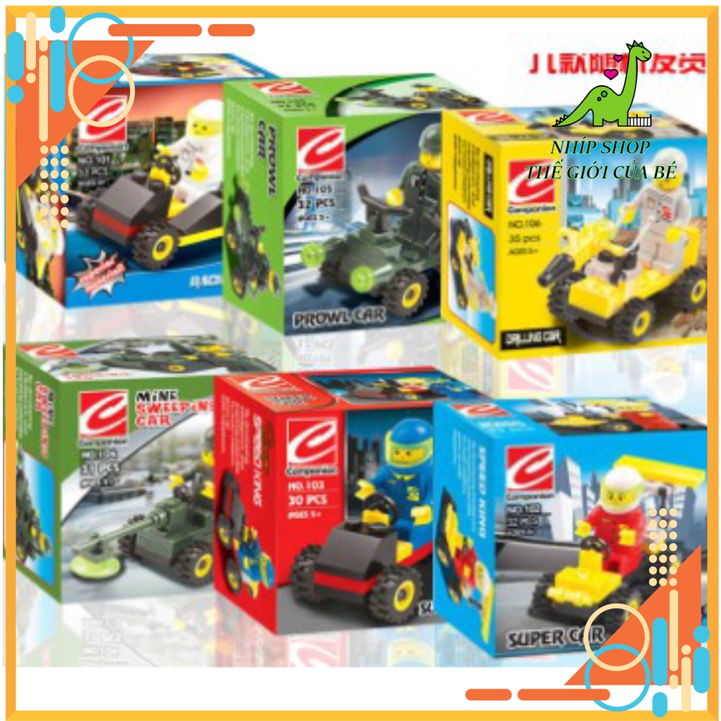 Lego Ninjago đồ chơi xếp hình siêu xe 32 chi tiết mini C502