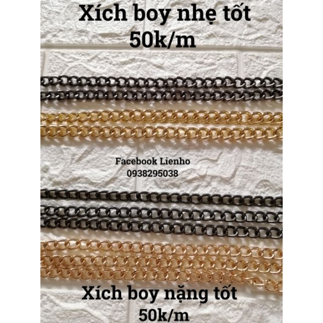 XÍch Boy nặng và nhẹ