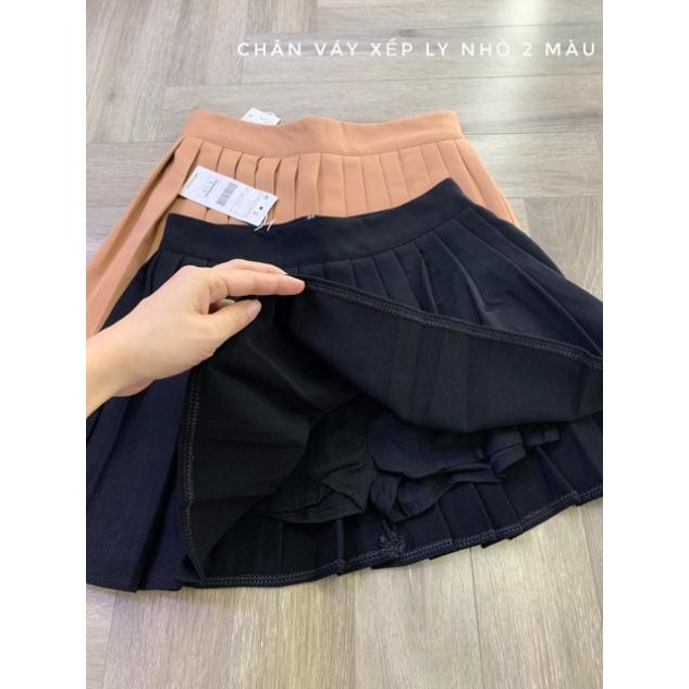 BÁN SỈ CHÂN VÁY XẾP LY NHỎ 2 MÀU CHO NỮ | BigBuy360 - bigbuy360.vn