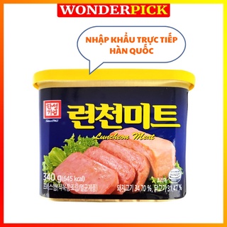 Thịt hộp hàn quốc hansung the luncheon meat hàn quốc spam 340g