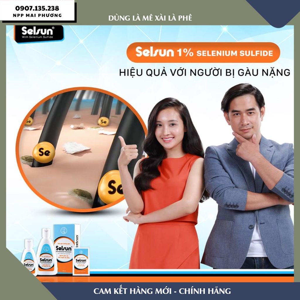 Dầu gội chống gàu Selsun