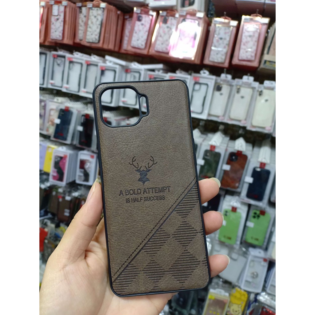 Ốp lưng dẻo da in hình Hươu cho Oppo A52/A53