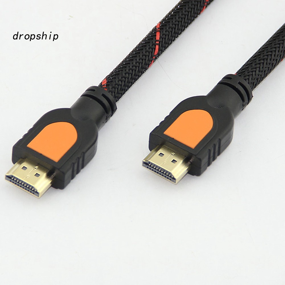 Cáp HDMI bện ngắn 30cm 4K x 2K HDMI tốc độ cao 1.4 cho HD TV 3D