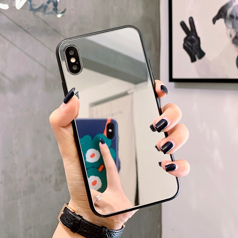 Ốp Lưng Tráng Gương Có Nhẫn Giá Đỡ Samsung A21S A01 A11 M11 Note 20 10 Plus 9 8 A10 A20 A30 A30S A50 A50S A70 | BigBuy360 - bigbuy360.vn