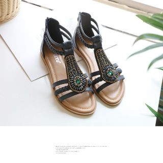 Oder sandal thổ cẩm big size (35-42)