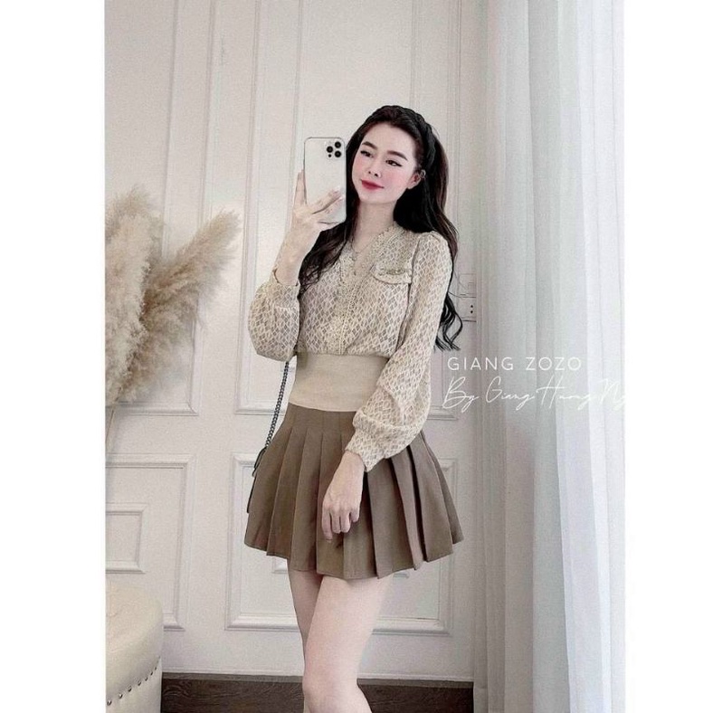 Áo len be tay bồng